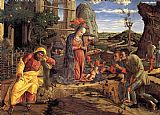 Andrea Mantegna The Adoration of the Shepherds painting